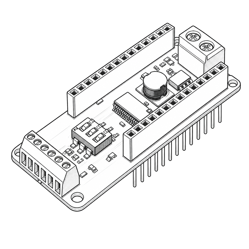 ARDUINO MKR 485 SHIELD | Schematik Parts
