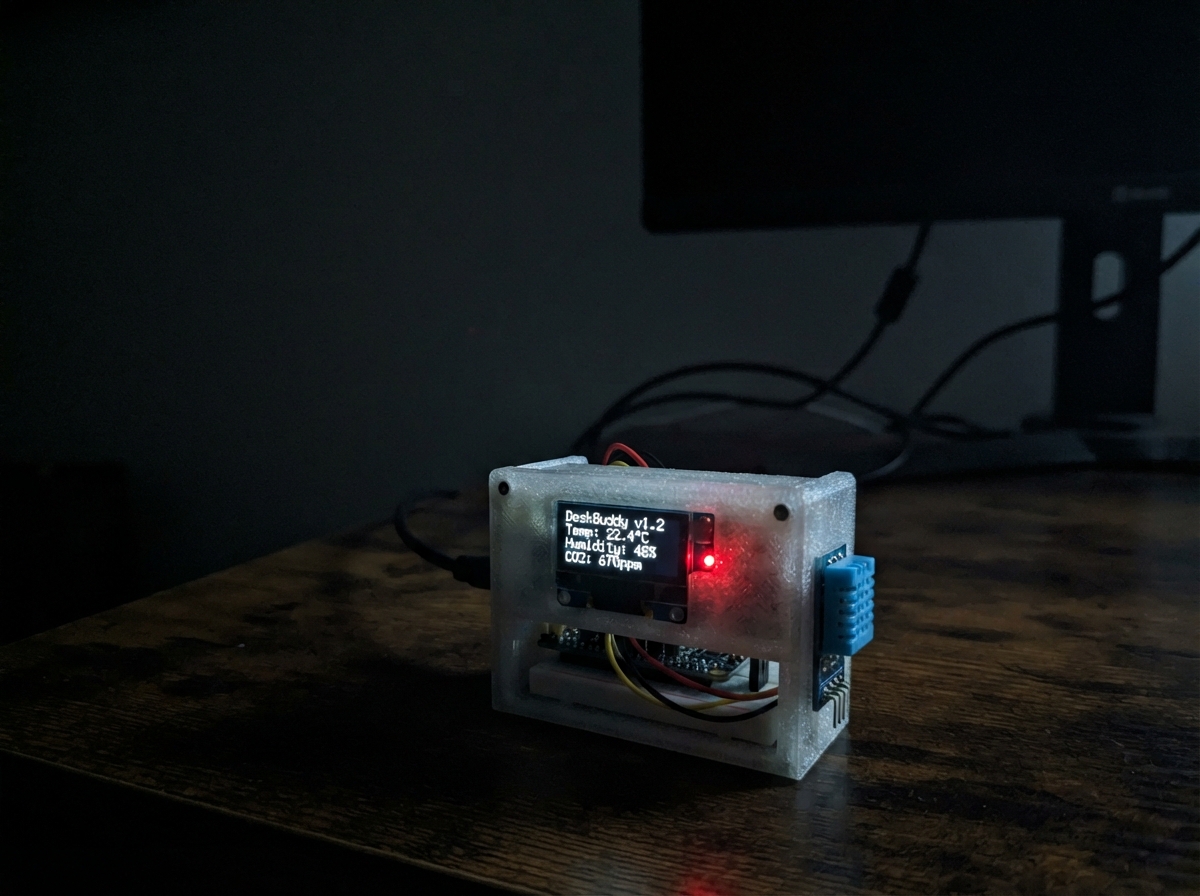 DeskBuddy Environment Monitor