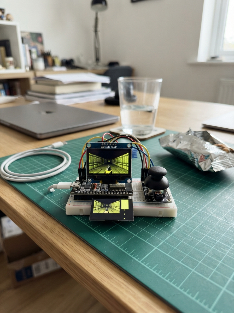 ESP32 DOOM Joystick Display