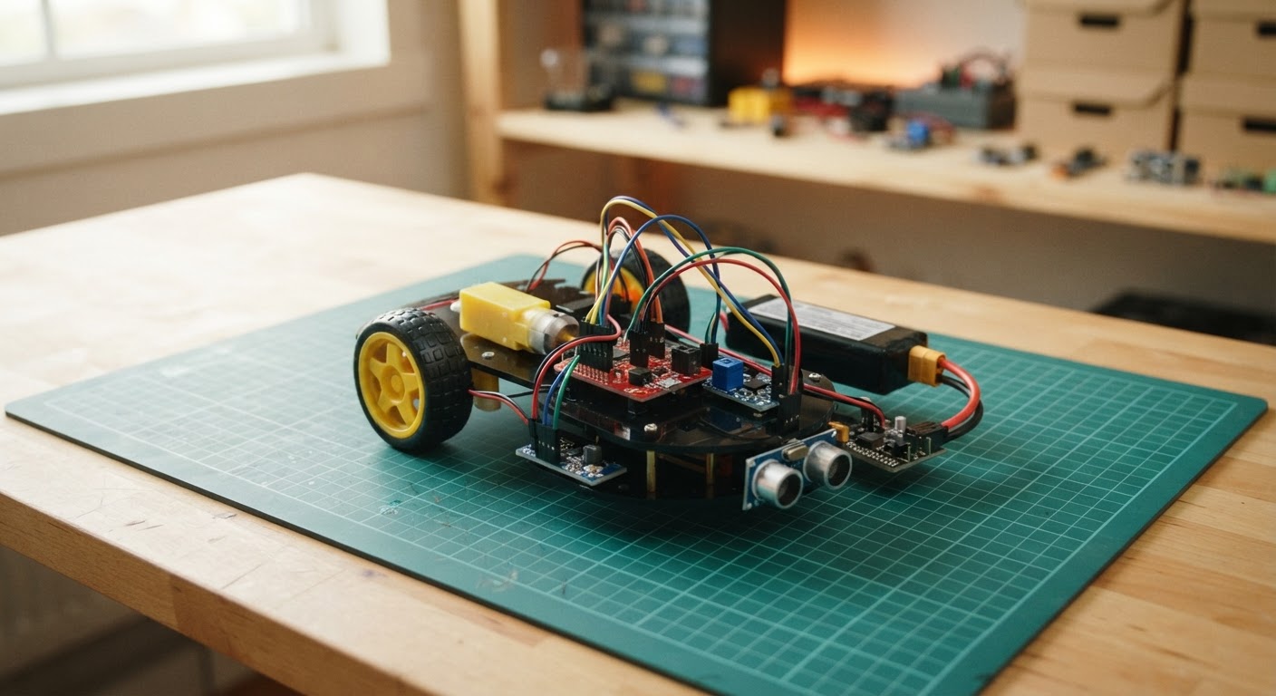 Photo of Obstacle-Avoiding Rover