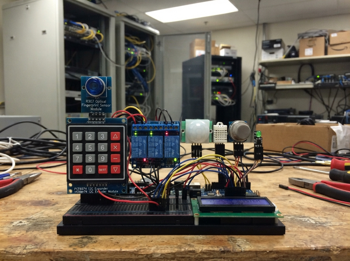 Photo of Server Room Security System