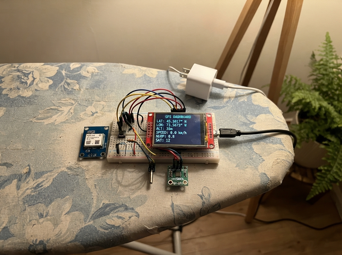 USB GPS Dashboard