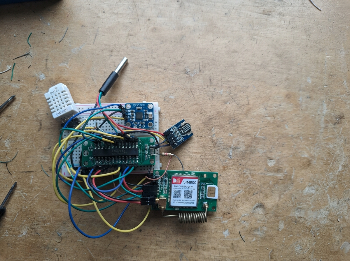 Photo of Remote Weather Monitoring Station
