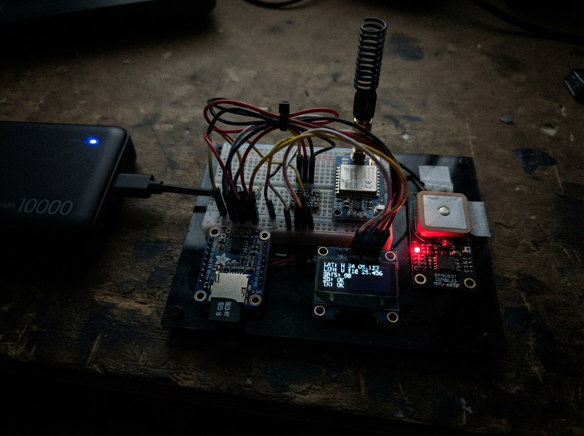GPS Boat Telemetry Logger