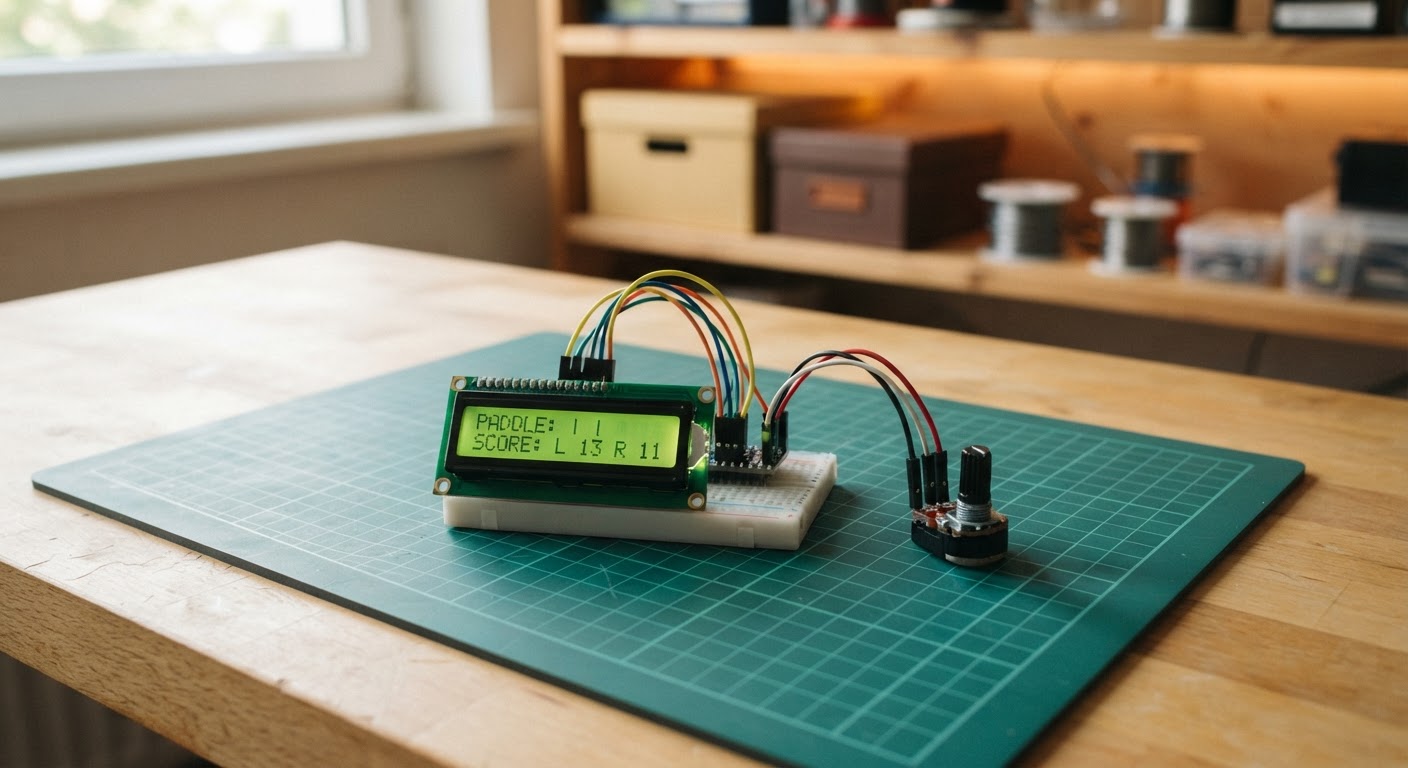 Photo of Potentiometer Ping Pong