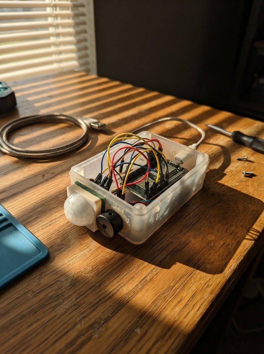 ESP32 Telegram Motion Alarm