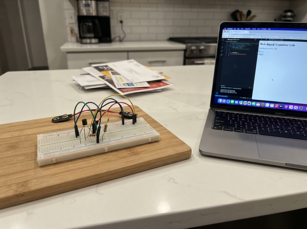 Web-Based Transistor Lab