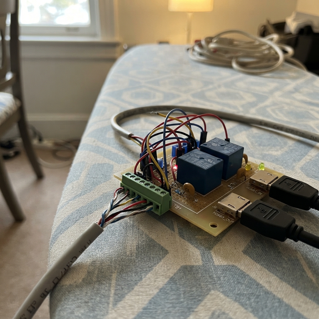 Dual-Channel PS3 HDMI Control System