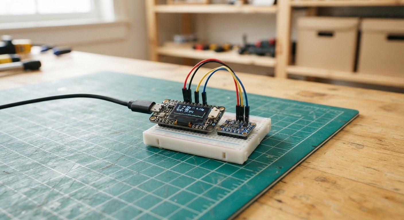 Display IMU Acceleration Data