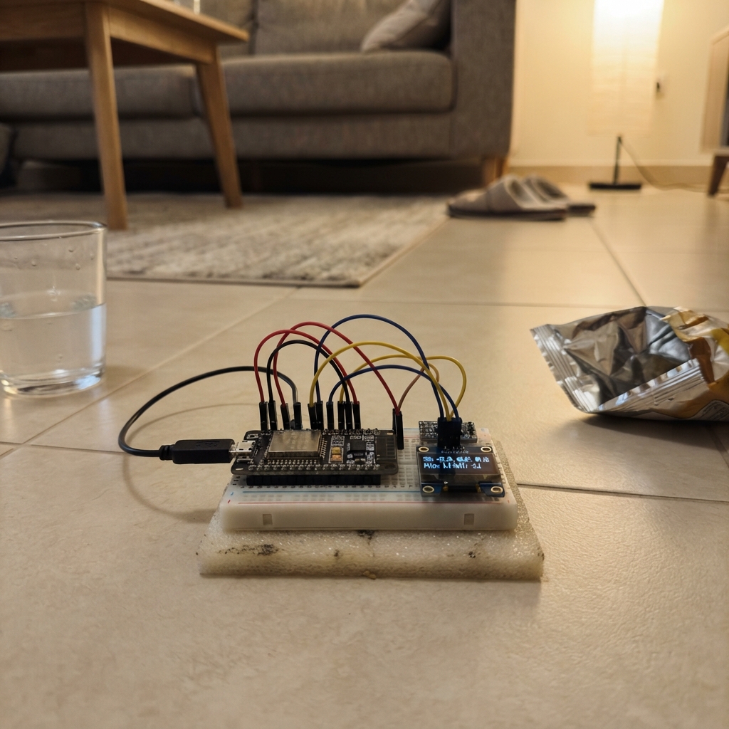 ESP32 Inertial Reference Display