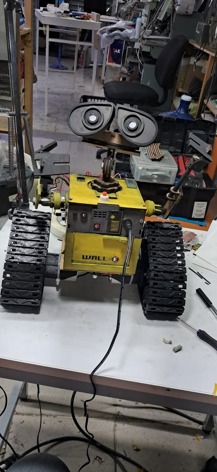 Photo of App-Controlled Wall-E Robot