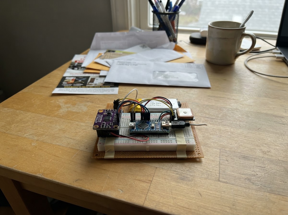 GPS Motion Data Logger