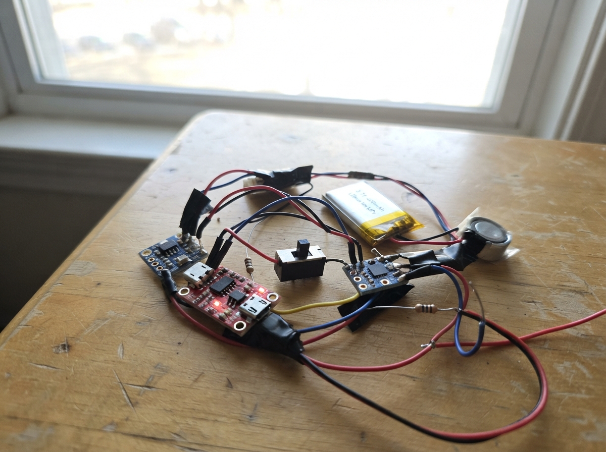 Wearable Haptic Alert Receiver
