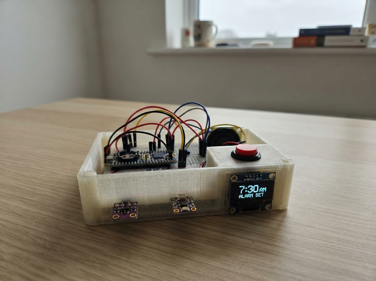 Push-Up Alarm Clock
