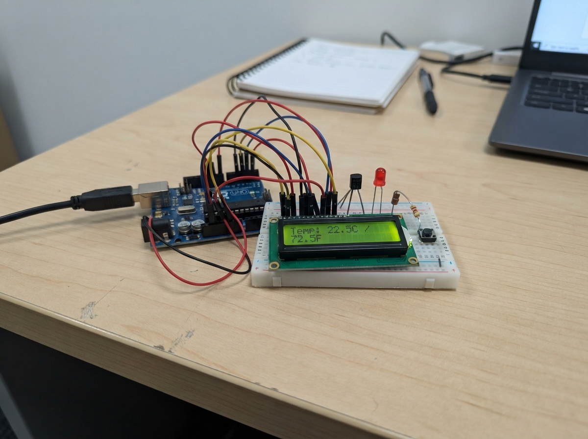 Photo of Temperature Scale Monitor