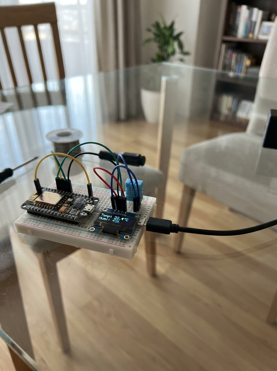 ESP8266 Sensor Display