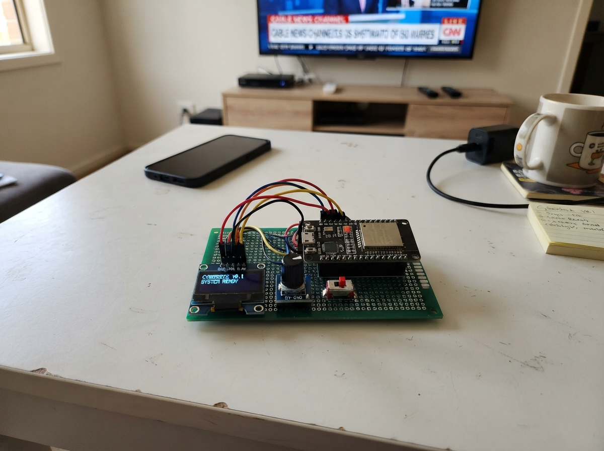 ESP32 Cyberdeck Console
