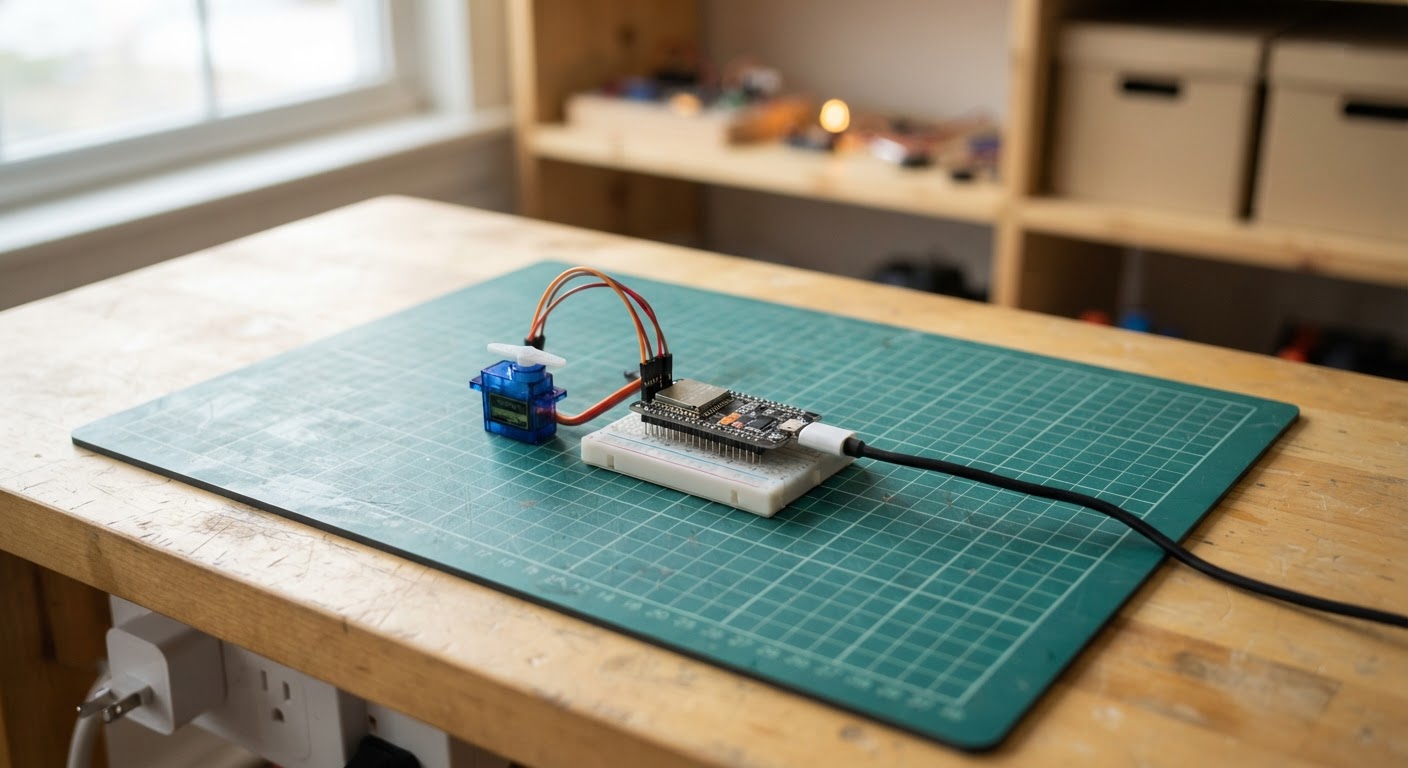 ESP32 Servo Security Camera