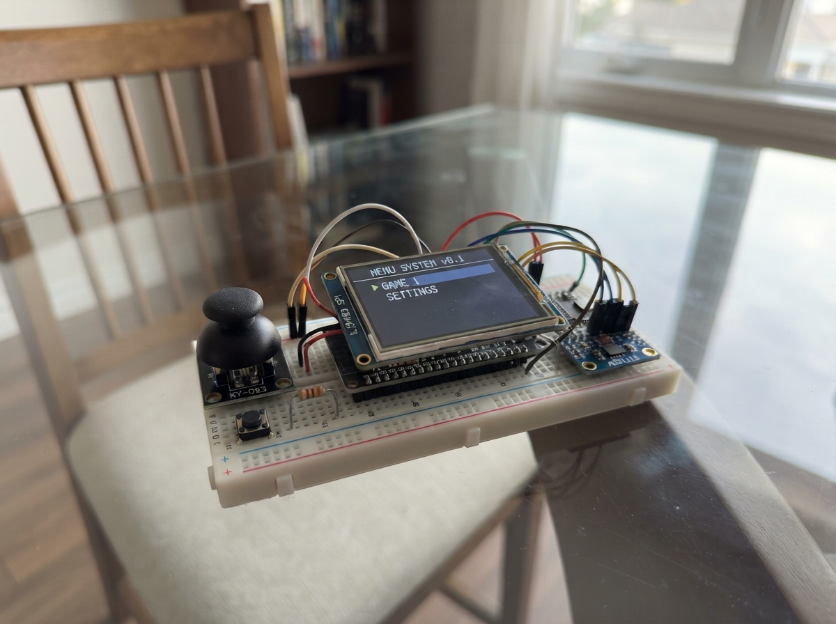 Photo of ESP32 Handheld Game Console