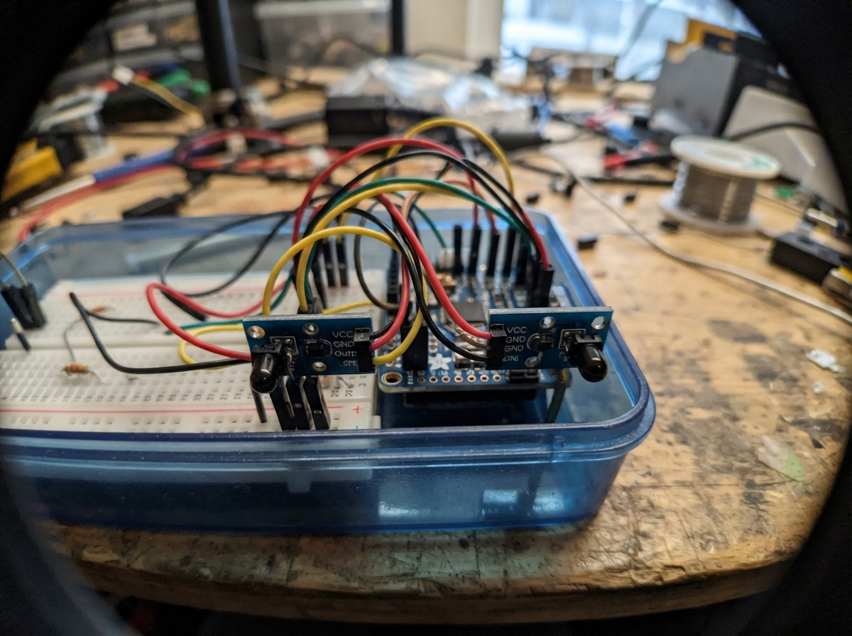 Dual-Gate Speed Monitor