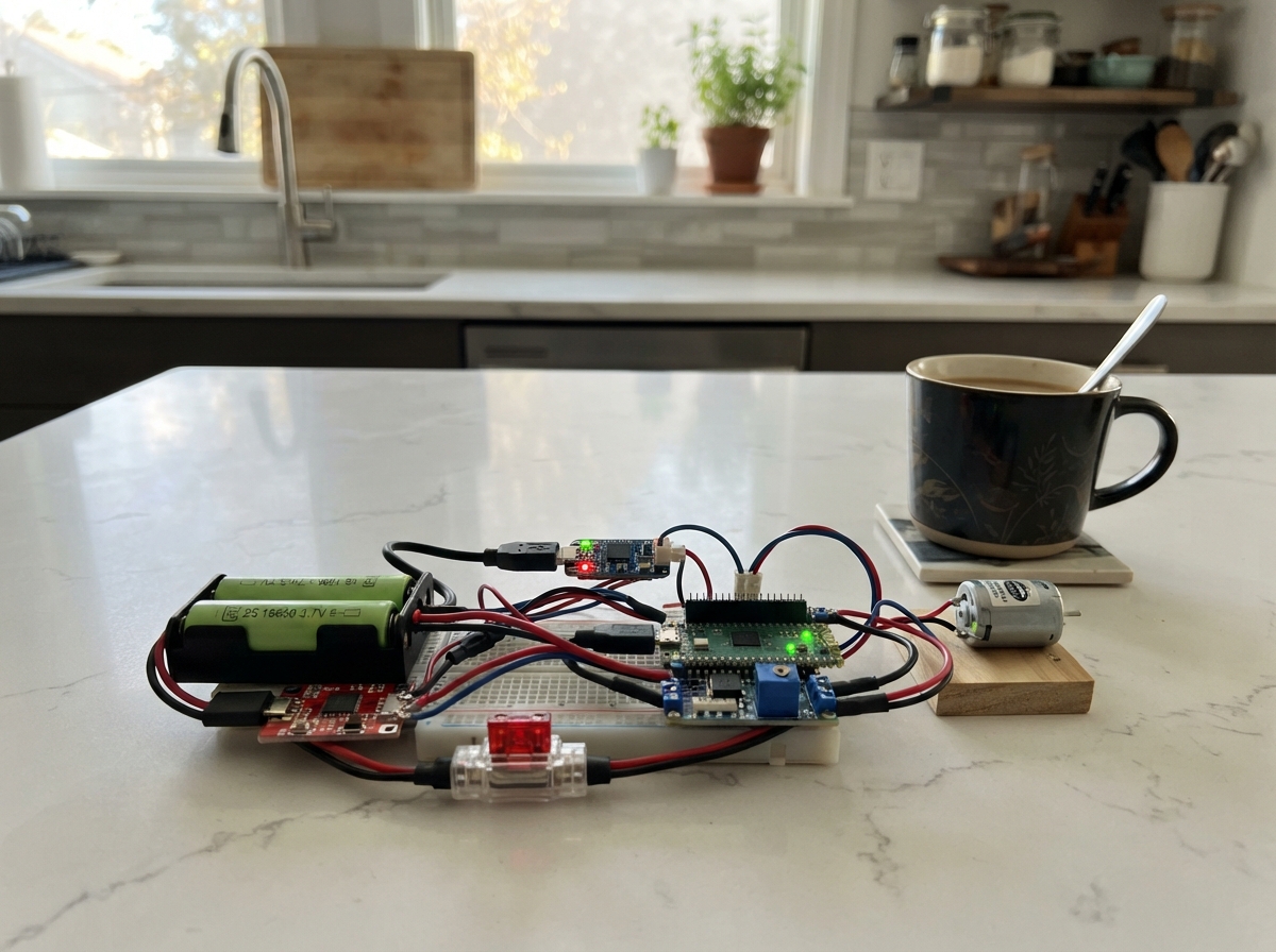 Protected Dual-Output Motor Supply