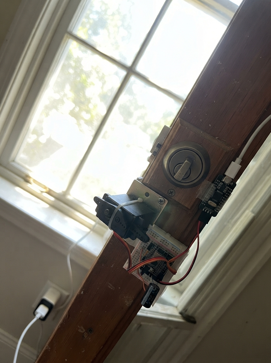 Mobile-Controlled Lock Opener