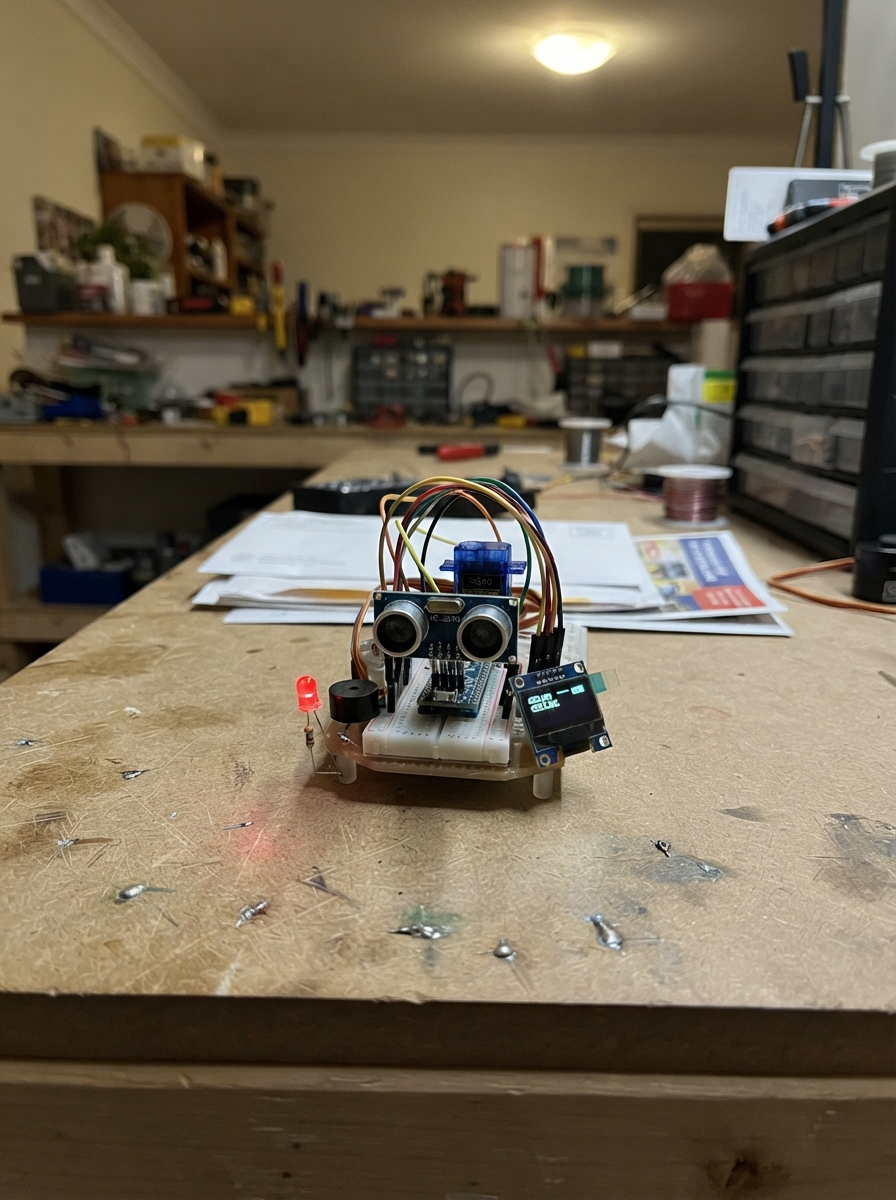 Ultrasonic Companion Robot