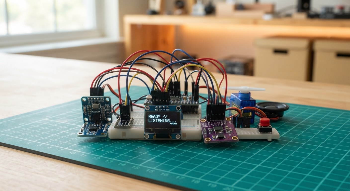Photo of Talking Command Robot