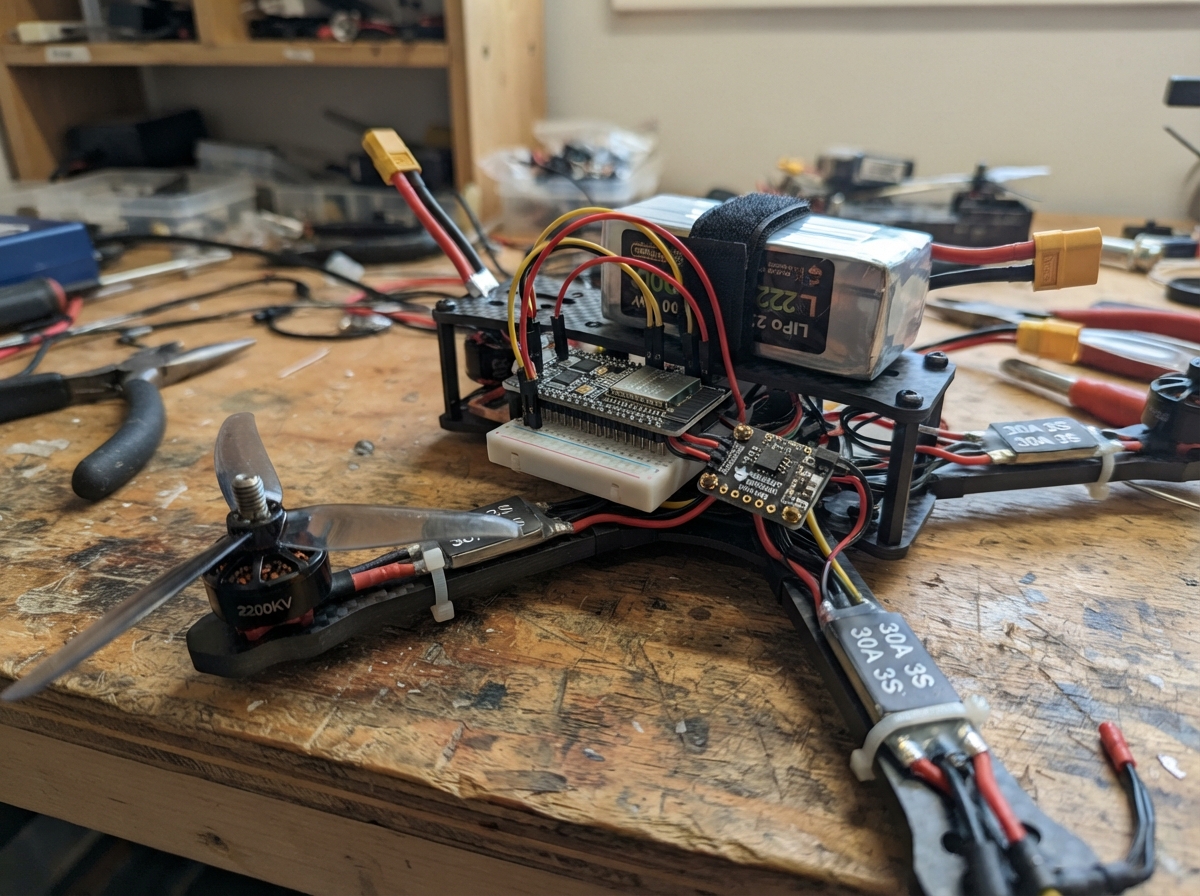 ESP32 Quadcopter Controller