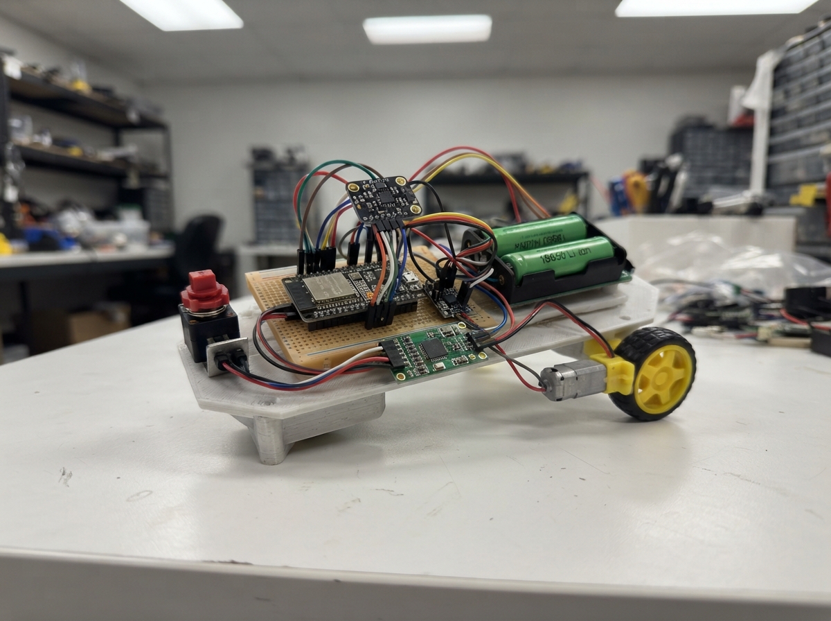 ESP32 Self-Balancing Hoverboard