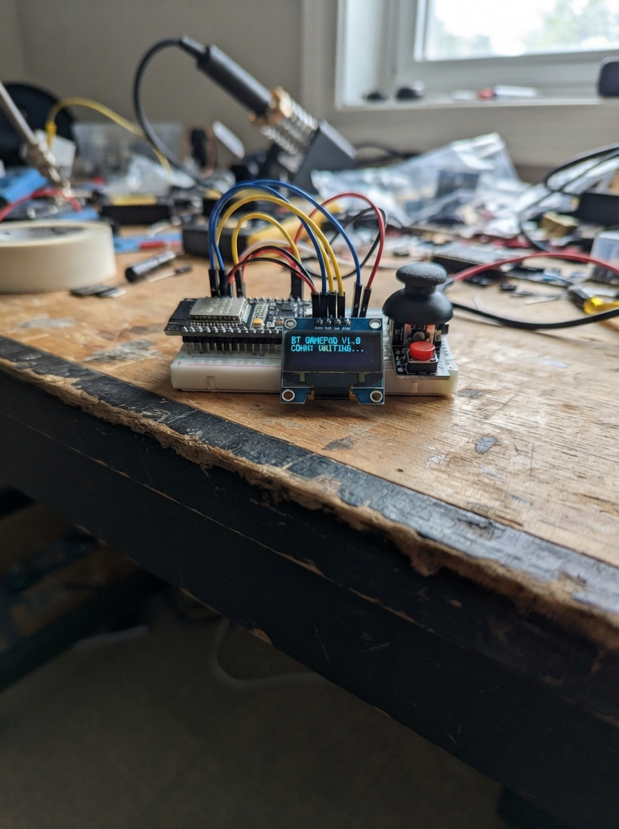 Bluetooth ESP32 Gamepad