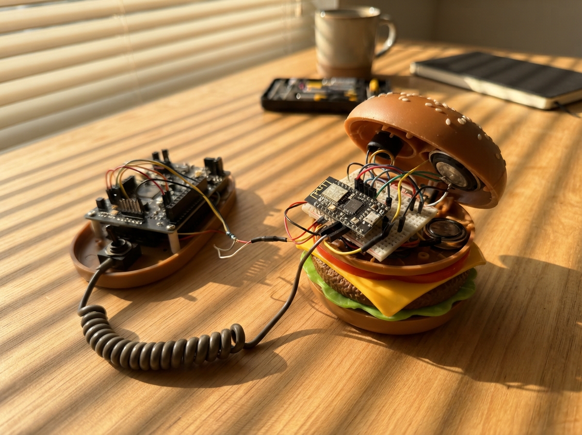 Photo of Bluetooth Burger Phone Ringing