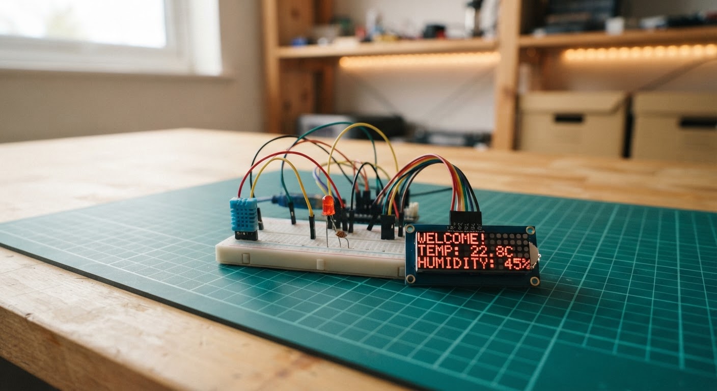 Photo of Smart Classroom Welcome Monitor
