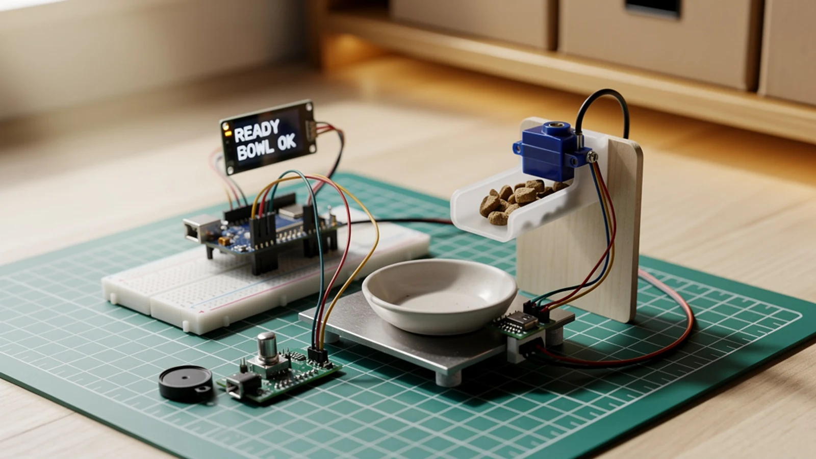 How to Build an ESP32 Pet Treat Dispenser
