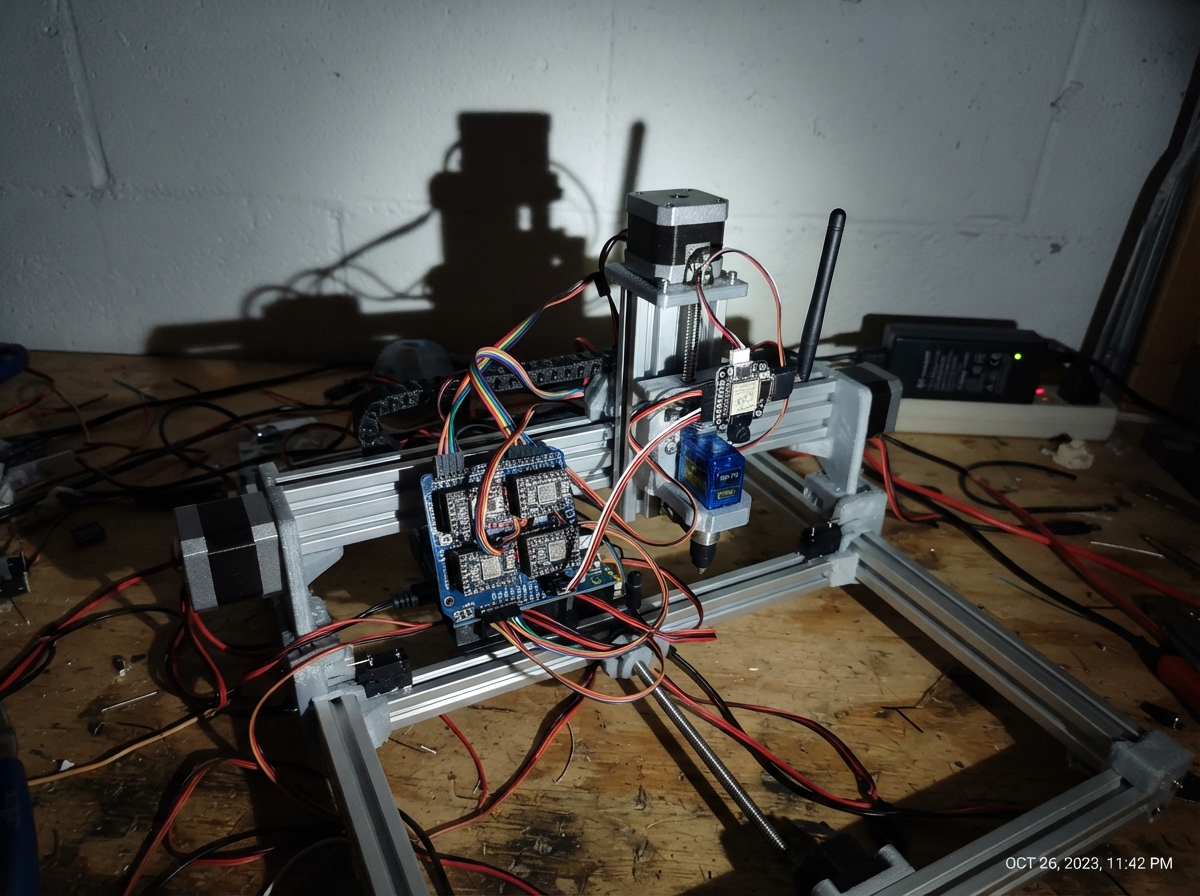 AI-Assisted Pen Plotter