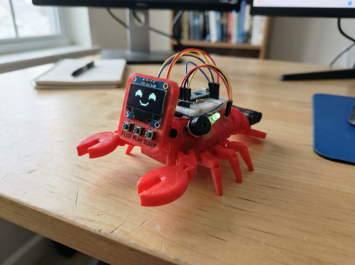Lobster Companion Pet Bot