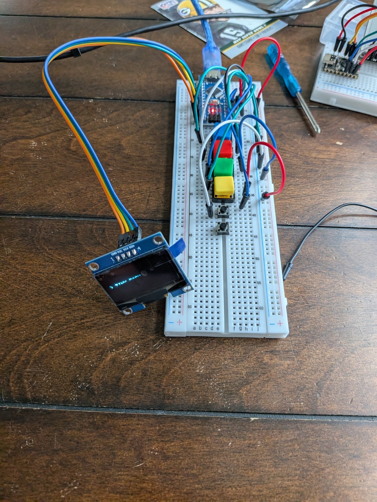 5-Button OLED Mini Game Deck