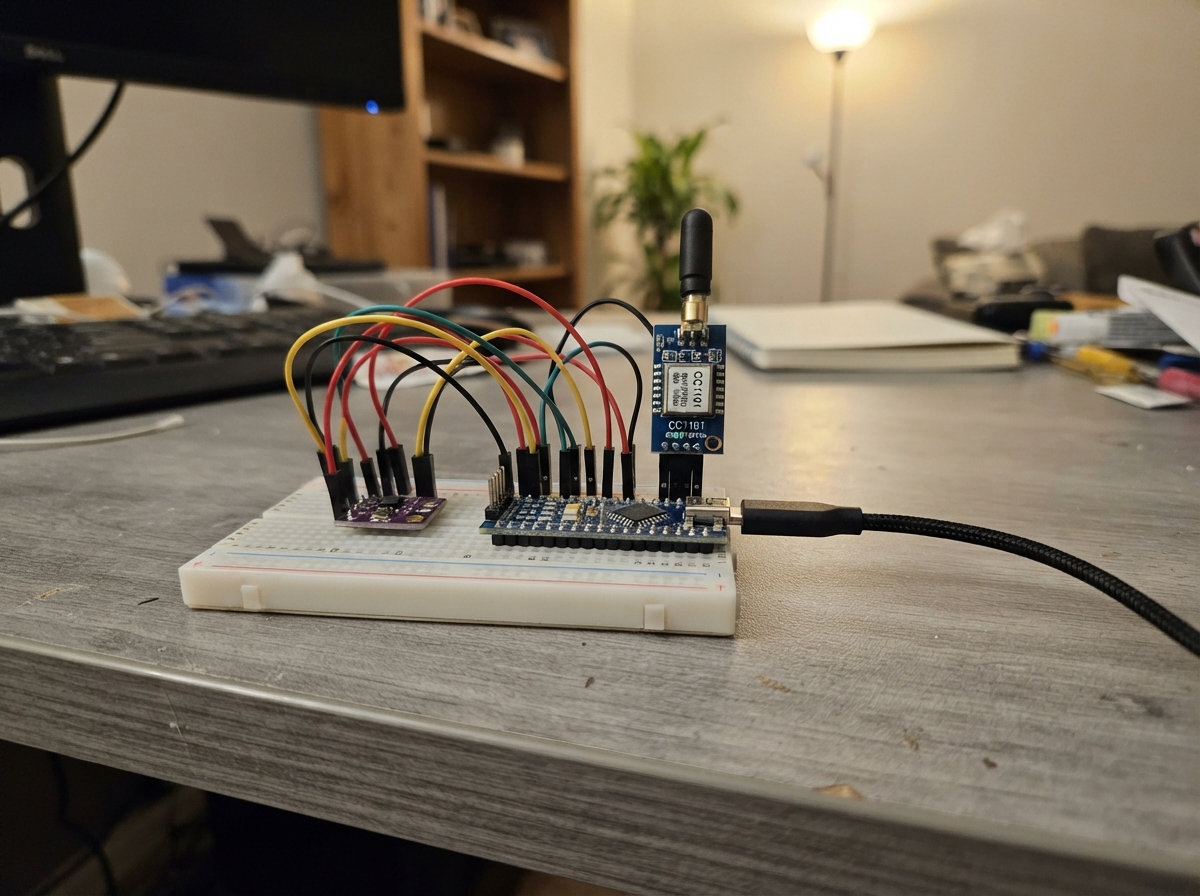 CC1101 Radio Setup Test