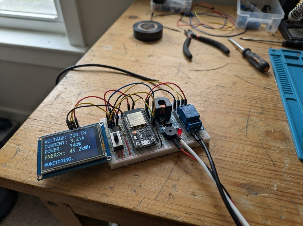ESP32 Energy Monitor Control