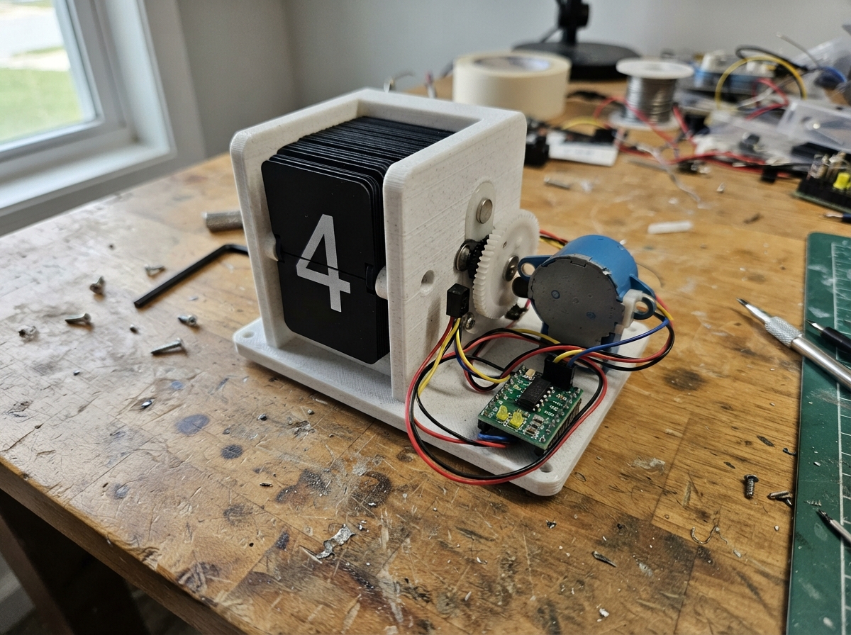 Split-Flap Digit Controller