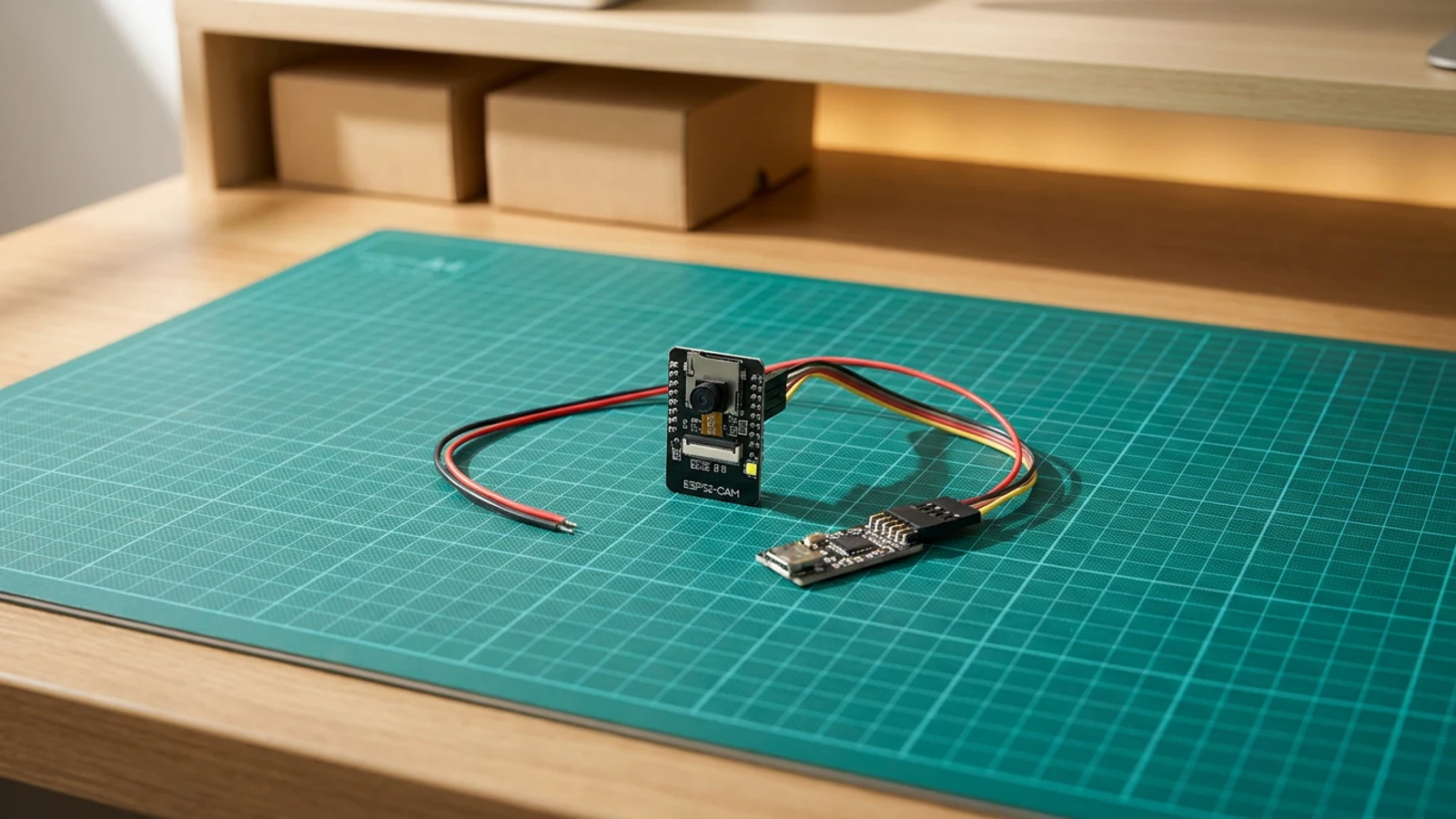How to Build an ESP32-CAM Setup Portal Security Camera