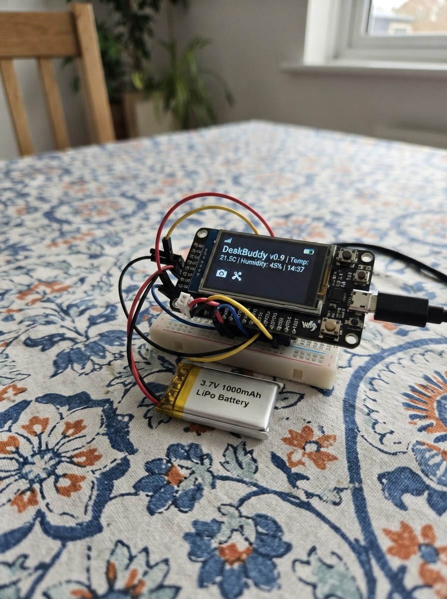 Tiny ESP DeskBuddy Dashboard