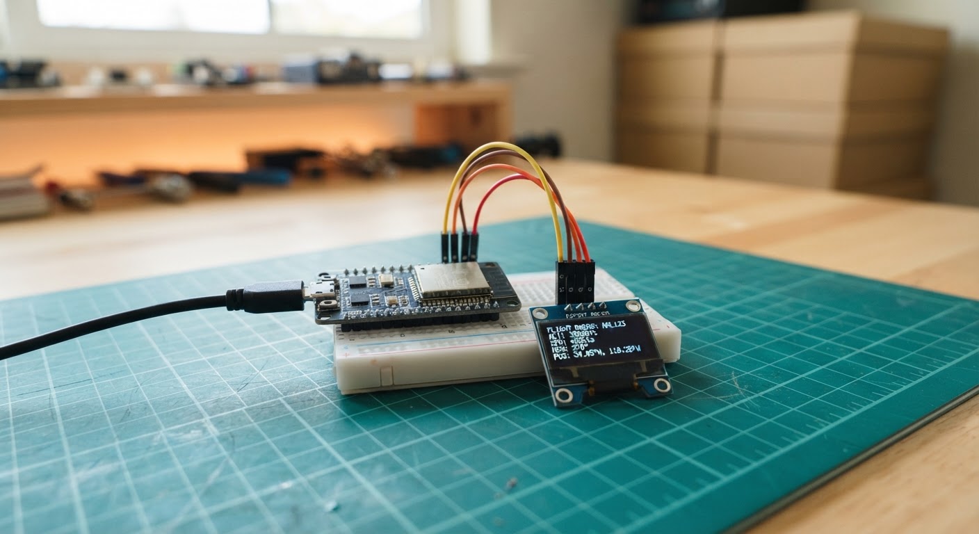 Photo of ESP32 Flight Radar Tracker