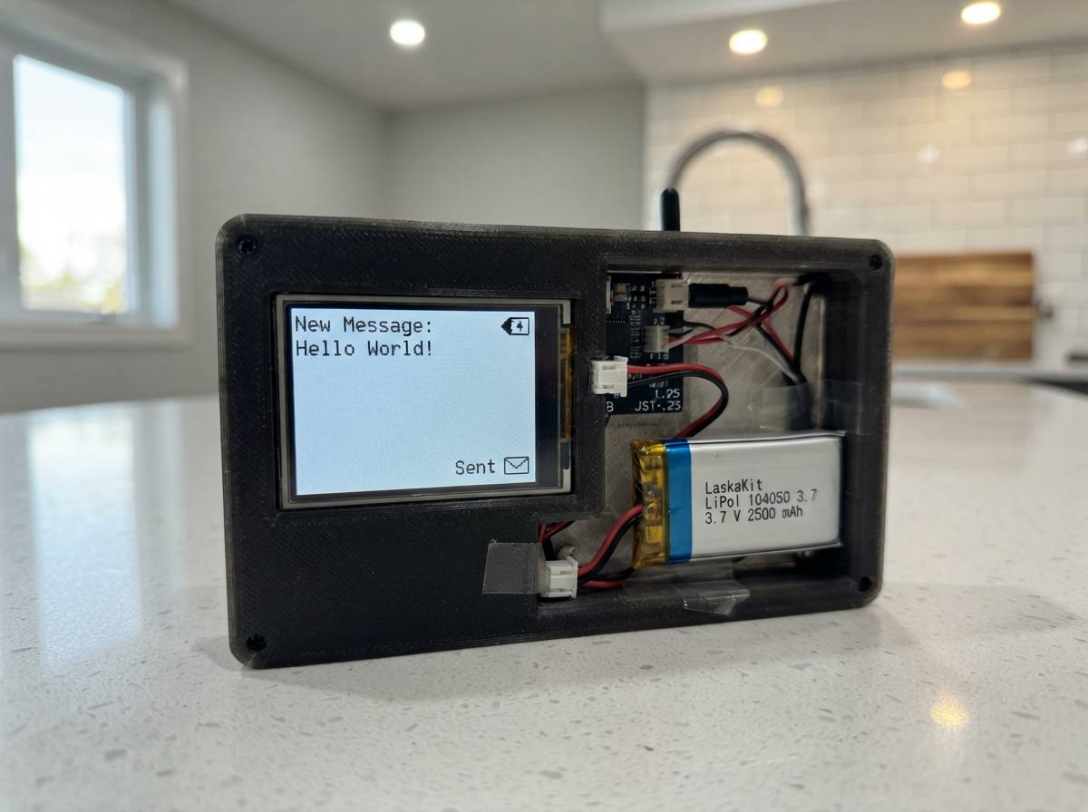 Portable Touchscreen Messenger
