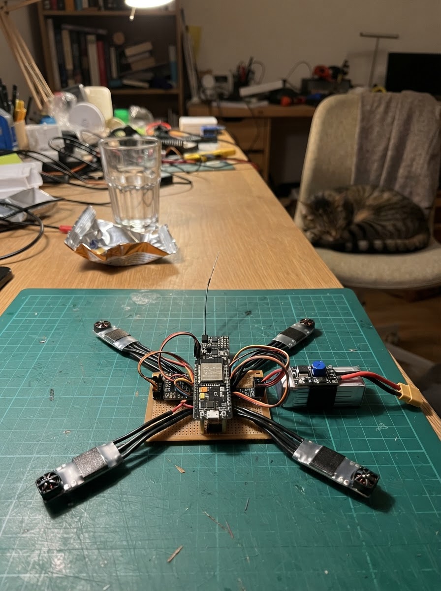 ESP32 Quadcopter Flight Controller