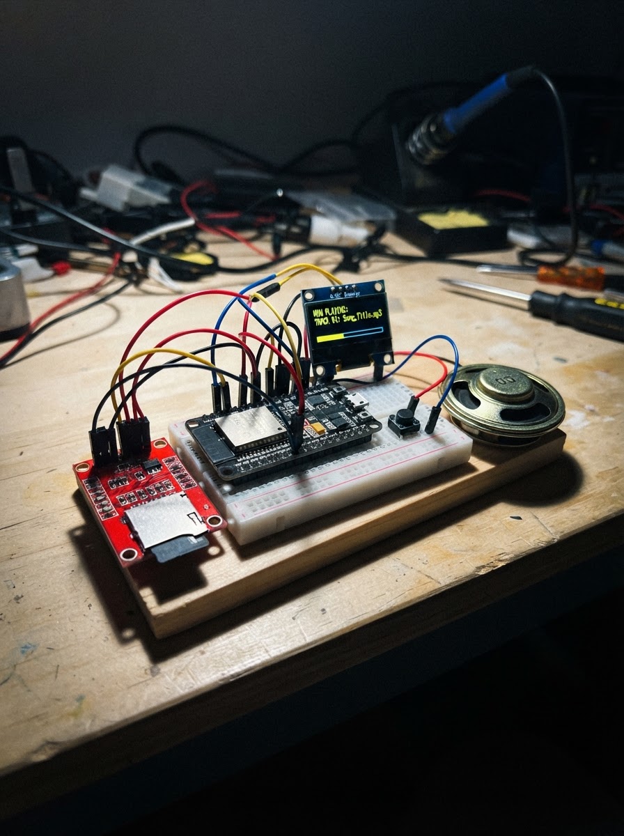 ESP32 OLED Music Player