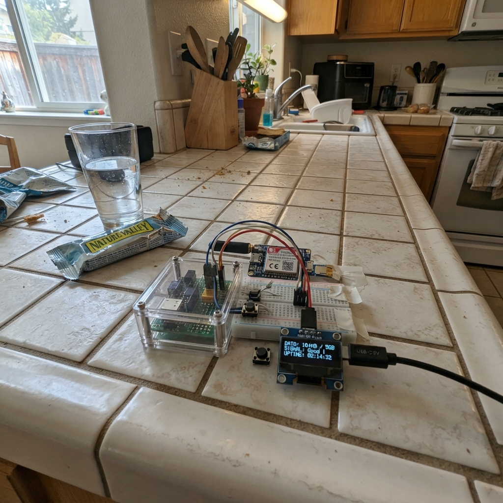 Photo of Real-Time Cellular Data Monitor