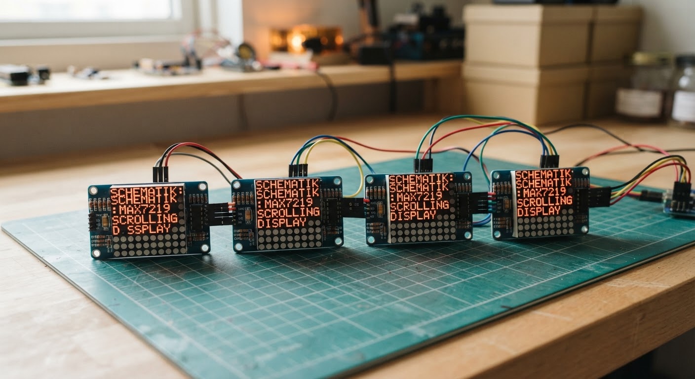 MAX7219 Scrolling Display