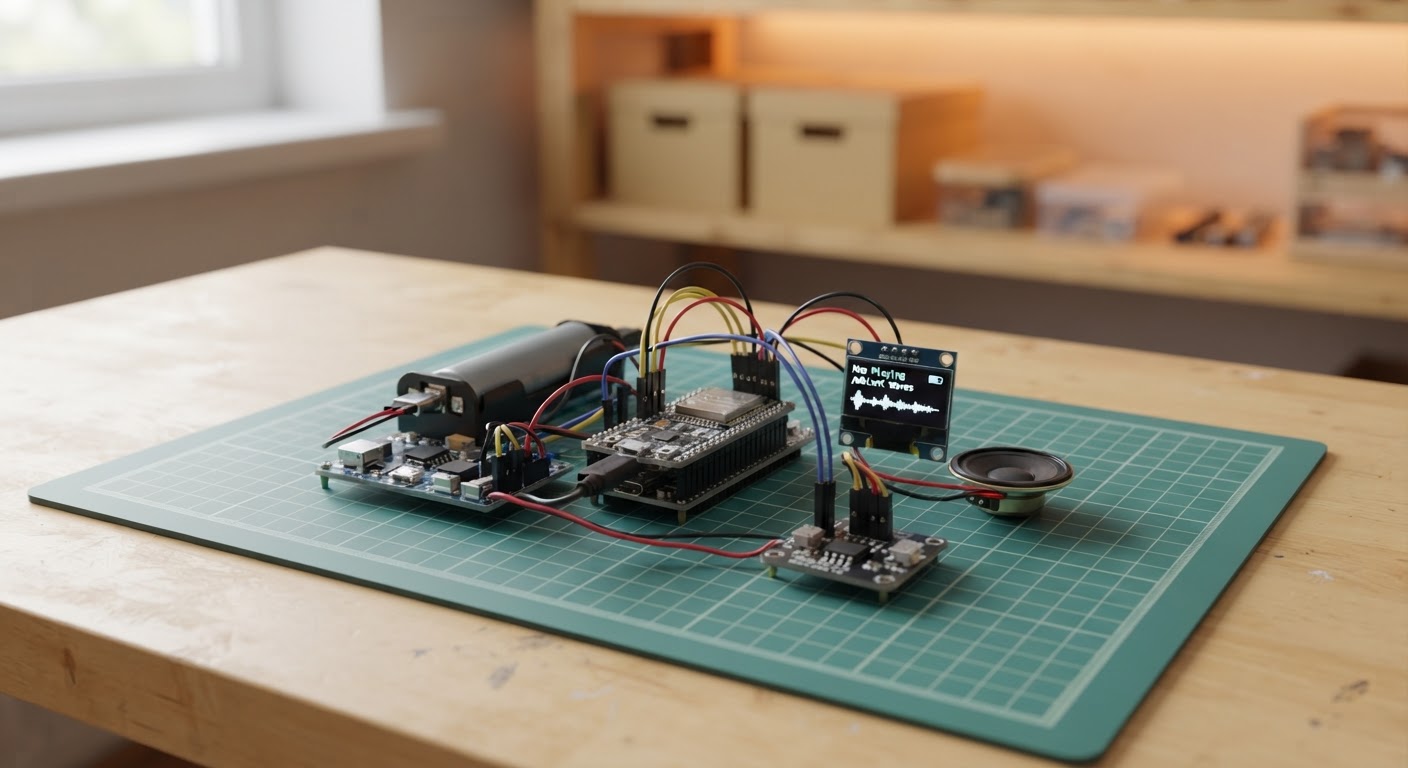 Photo of ESP32 Music Player