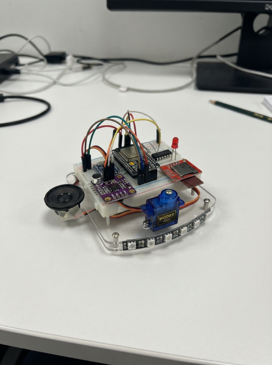 Wi-Fi Music-Reactive Robot